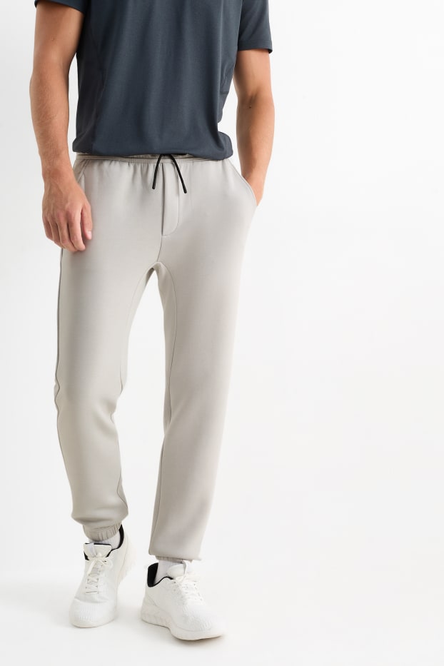 Herren - Funktions-Jogginghose - hellgrau