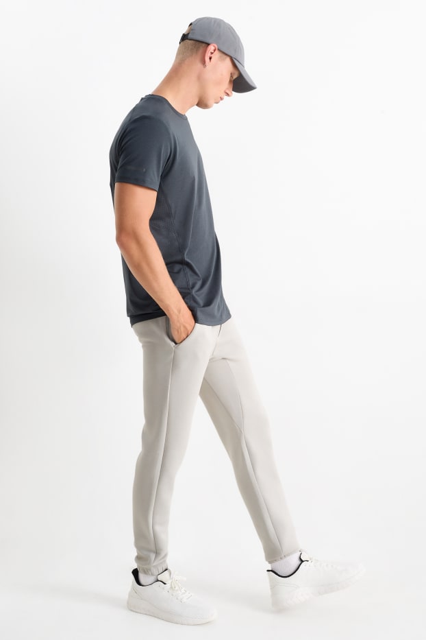 Herren - Funktions-Jogginghose - hellgrau