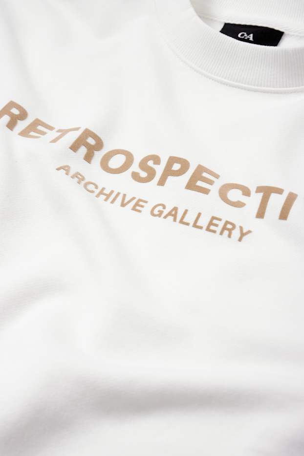 Men - Sweatshirt - cremewhite