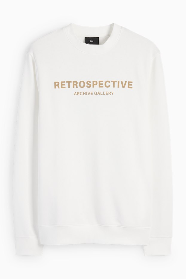 Men - Sweatshirt - cremewhite