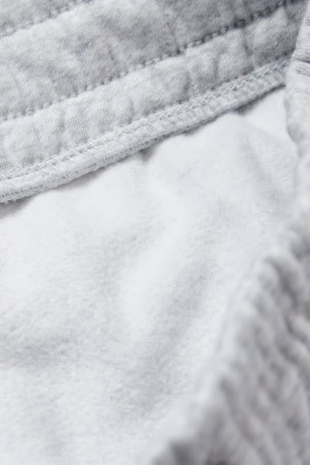 Femmes - Pantalon de jogging basique - gris clair chiné