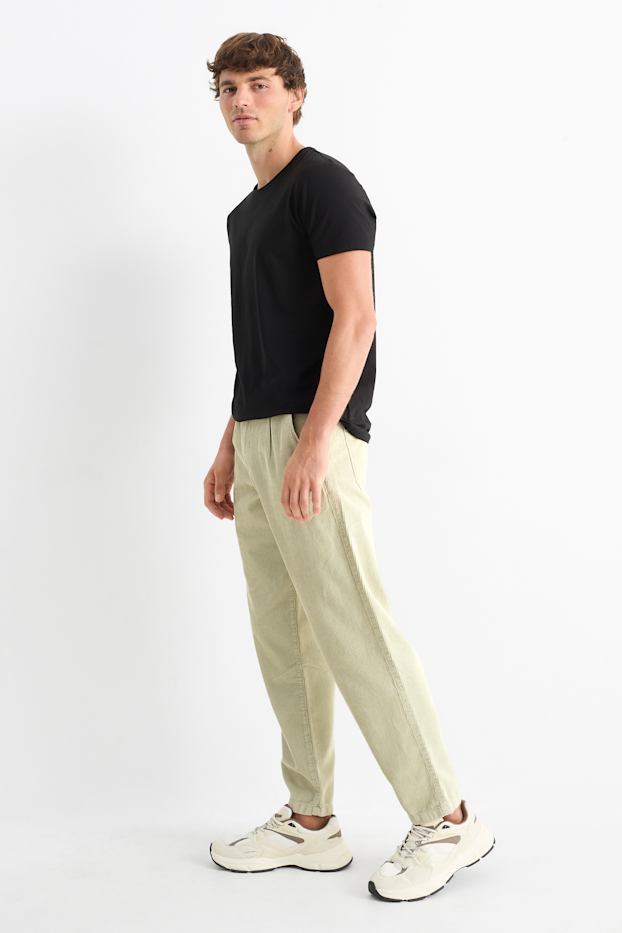 Home - Xinos de pana - relaxed fit - verd clar