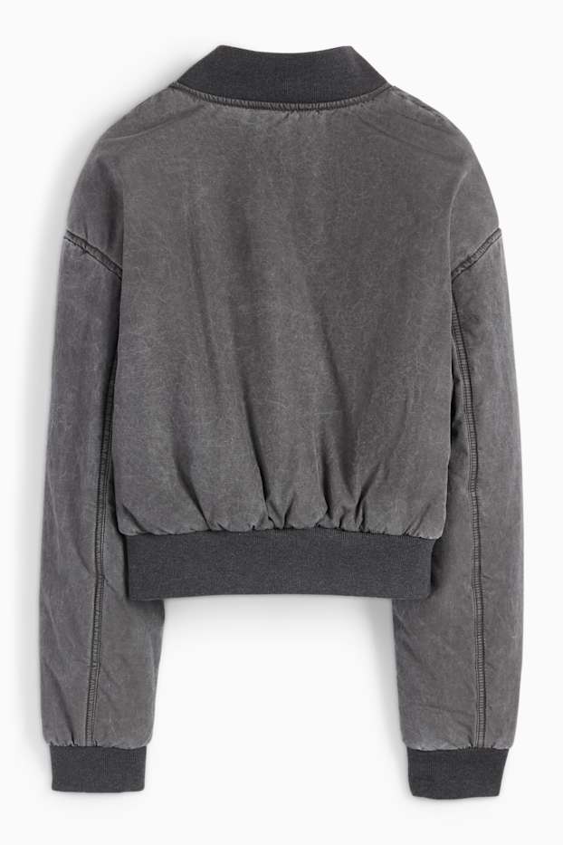Women - Bomber jacket - gray