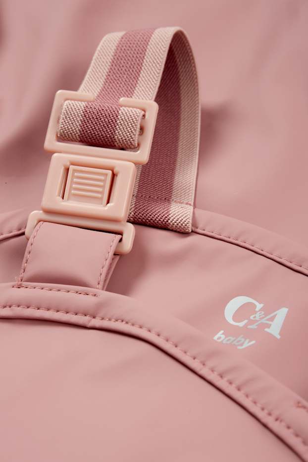Bébés filles - Pantalon de pluie pour bébé - imperméable - rose foncé