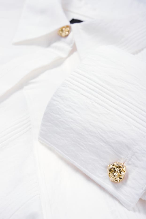 Damen - Bluse - weiß