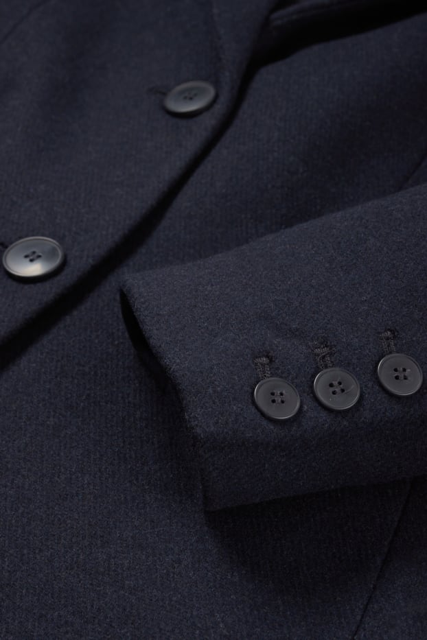 Damen - Mantel - dunkelblau