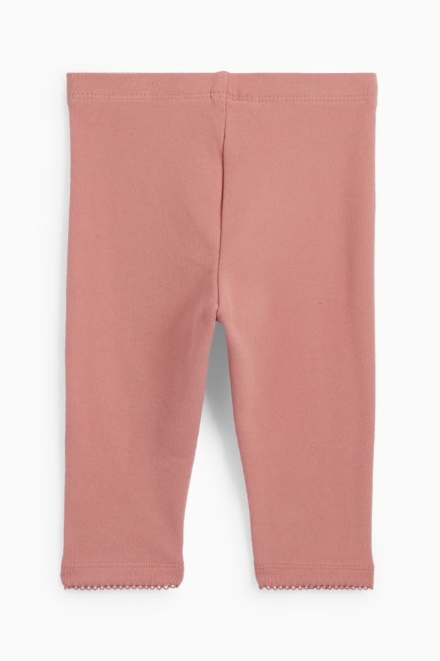 Baby Mädchen - Disney - Baby-Outfit - 3 teilig - rosa / beige
