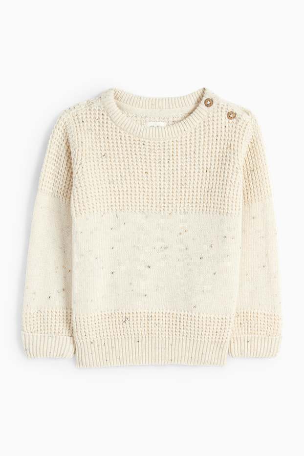 Bébés garçons - Combinaison bébé - 3 pièces - gris / beige