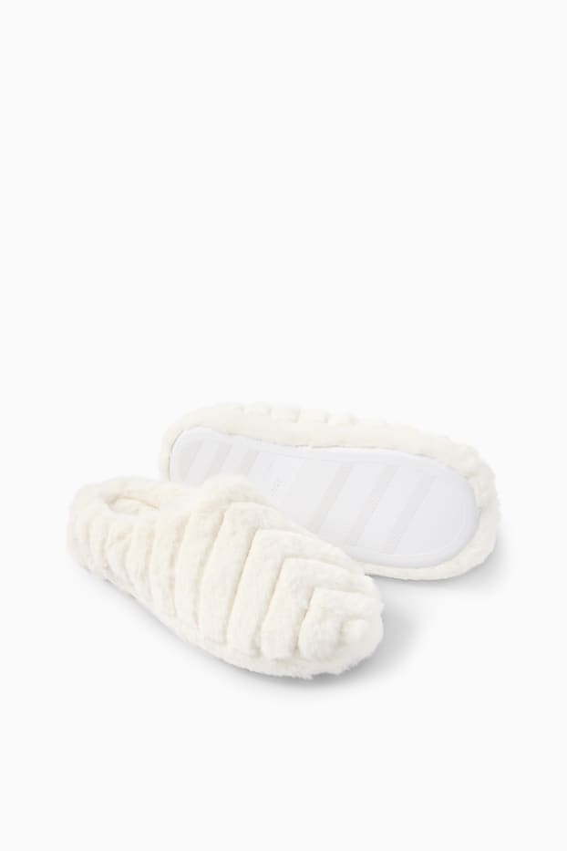 Dona - Sabatilles de casa - beix clar