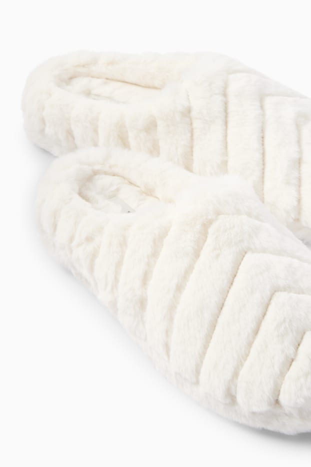 Dona - Sabatilles de casa - beix clar