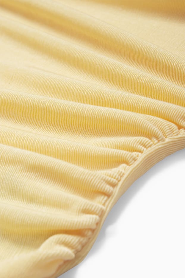 Women - Long sleeve top - yellow