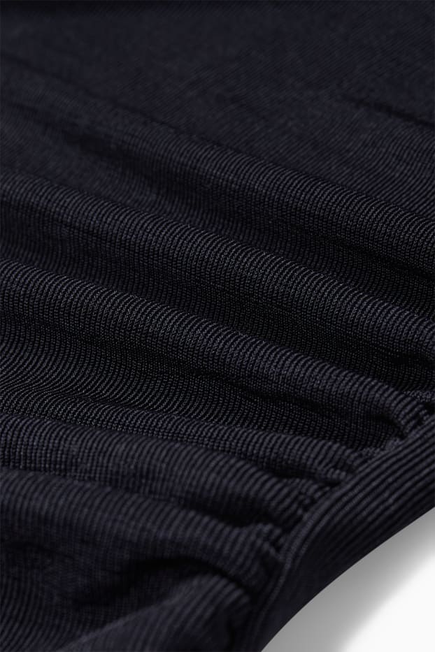 Mujer - Camiseta de manga larga - azul oscuro