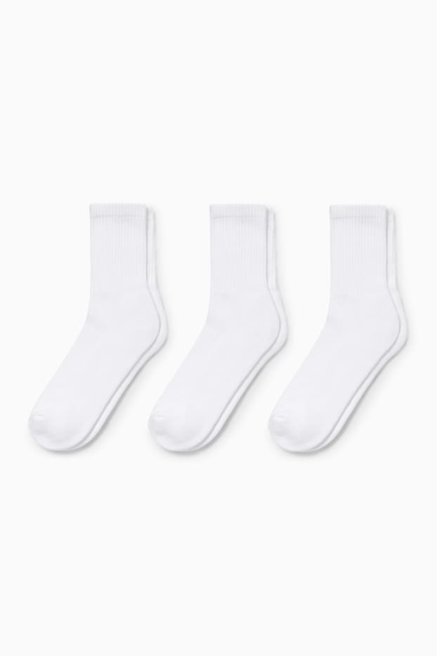 Damen - Multipack 3er - Tennissocken - weiß