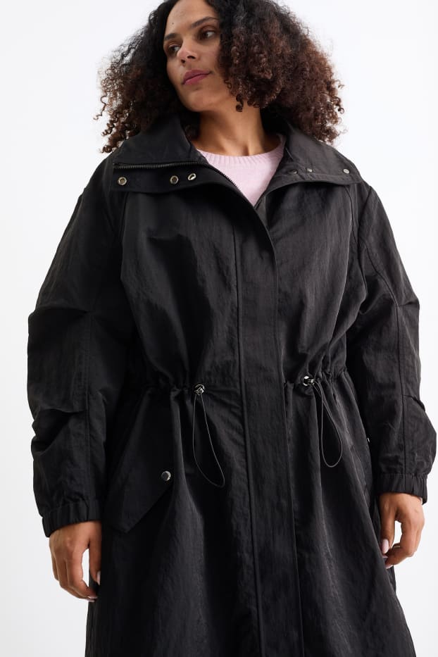 Femmes - Parka à capuche - noir