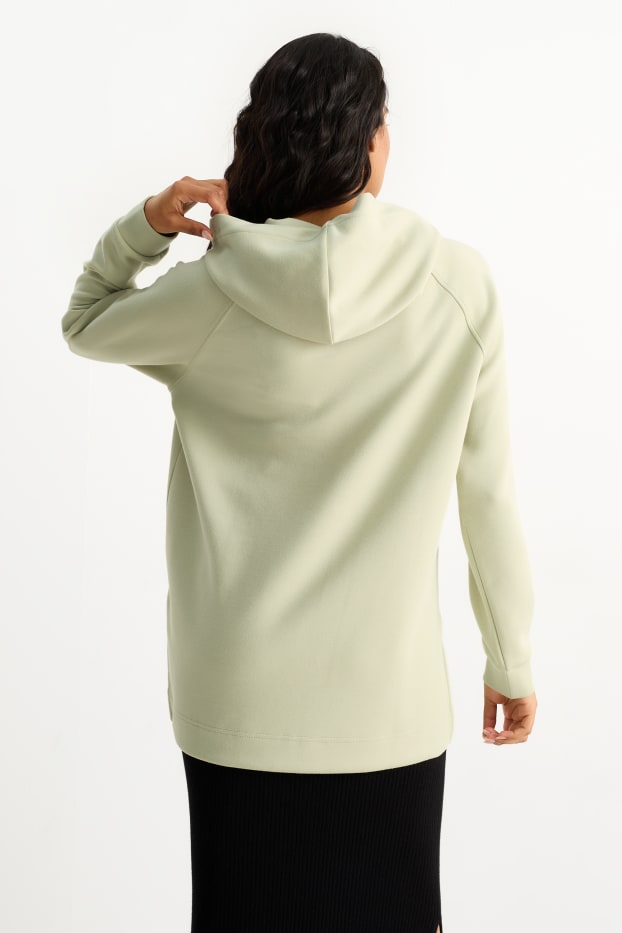 Dames - Basic hoodie - lichtgroen