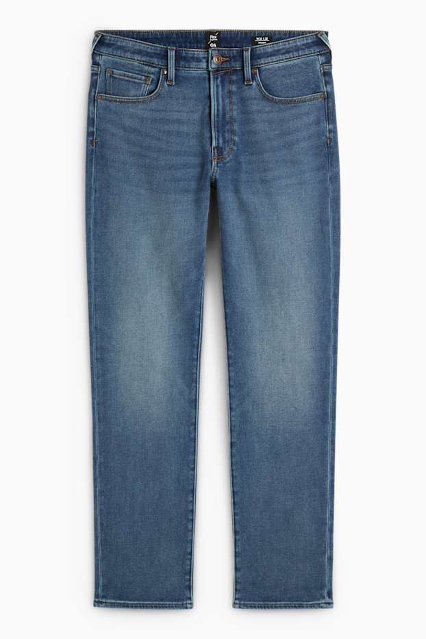 Herren - Straight Jeans - Thermojeans - LYCRA® - dunkeljeansblau
