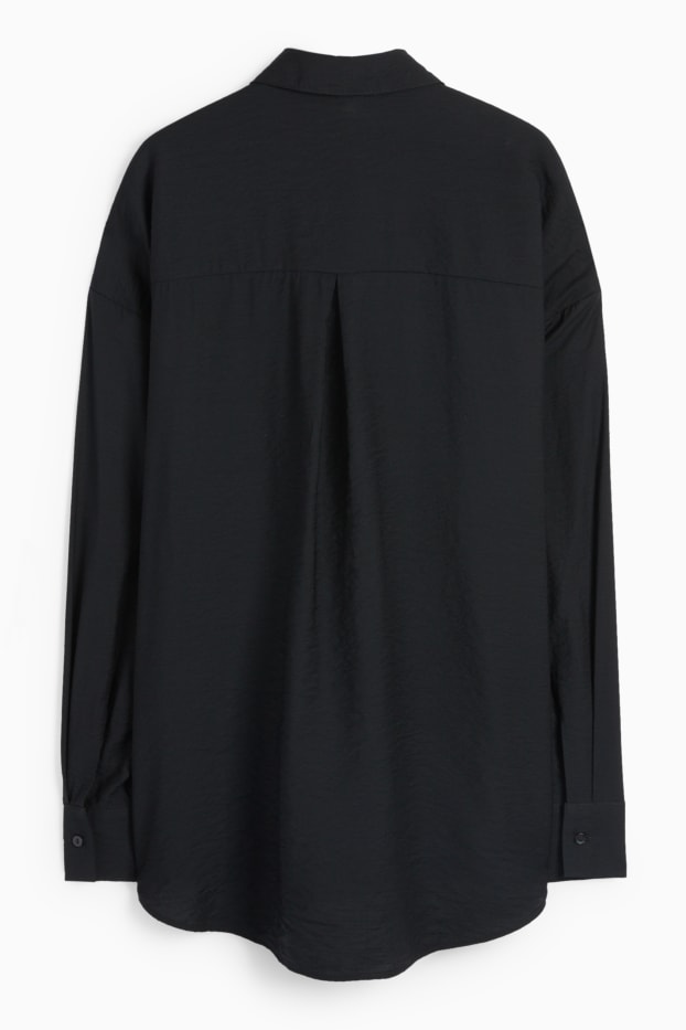 Damen - Bluse - schwarz