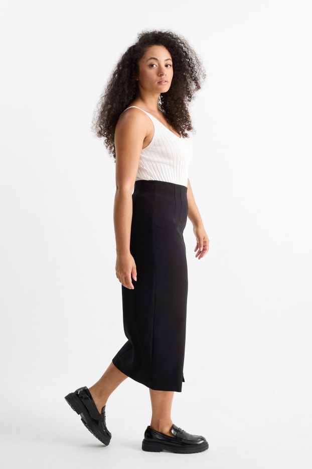Mujer - Falda de tubo - negro