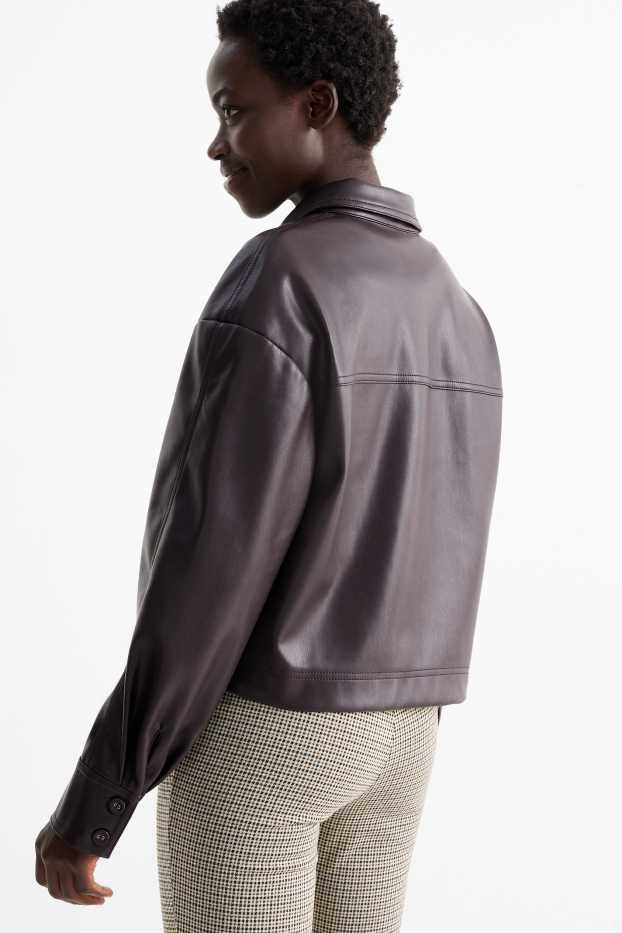 Donna - Shaket - similpelle - marrone scuro