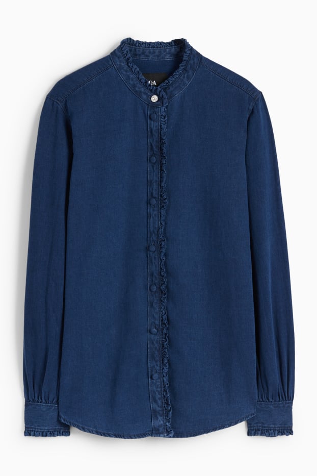 Donna - Blusa di jeans - blu