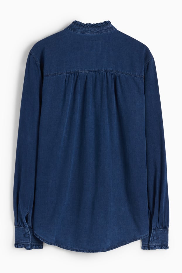 Donna - Blusa di jeans - blu