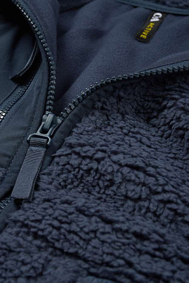 Dona - Jaqueta polar tèrmica - blau fosc