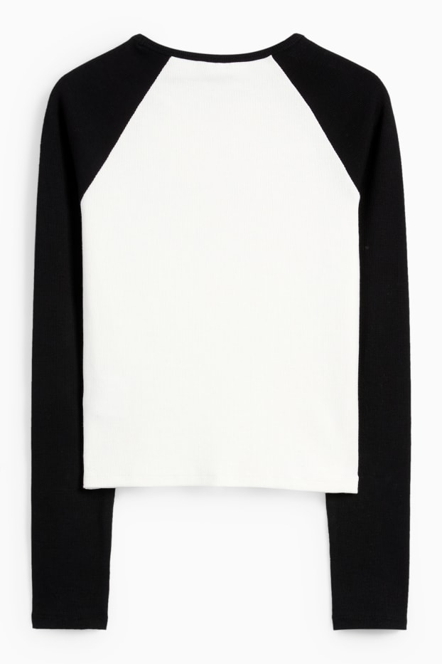 Bambine - Bratz - maglia a maniche lunghe - bianco / nero