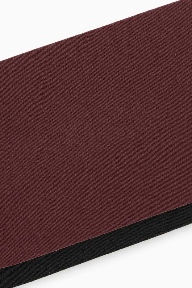 Damen - Multipack 2er - Feinstrumpfhose - 70 DEN - dunkelbraun