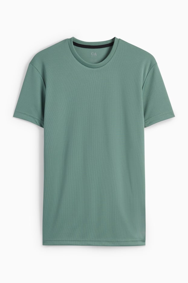 Heren - Sportshirt - groen