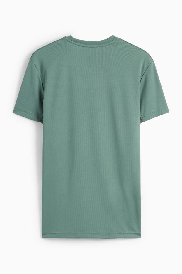 Heren - Sportshirt - groen