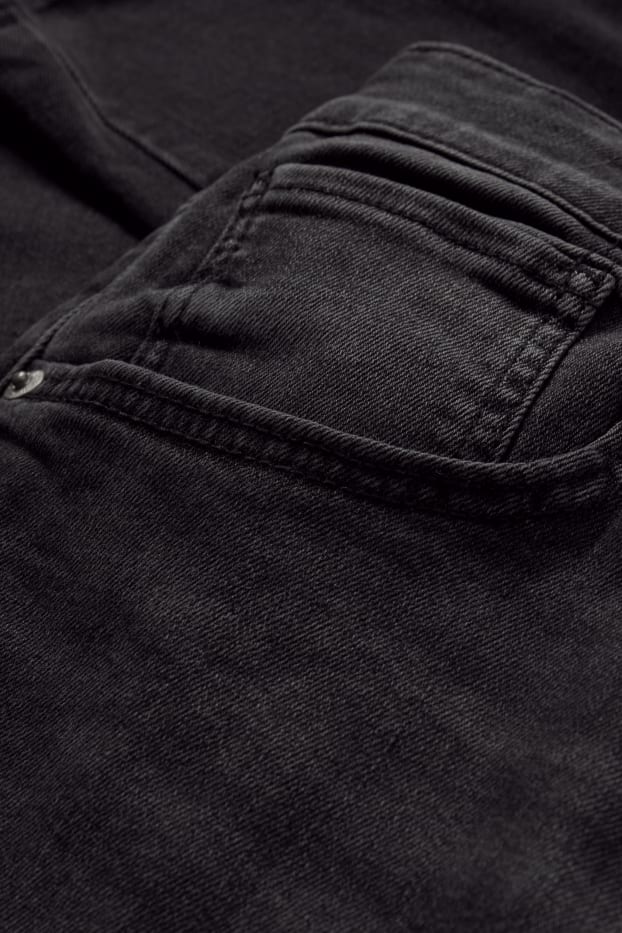 Dona - Skinny jeans - high waist - LYCRA® - texà gris fosc