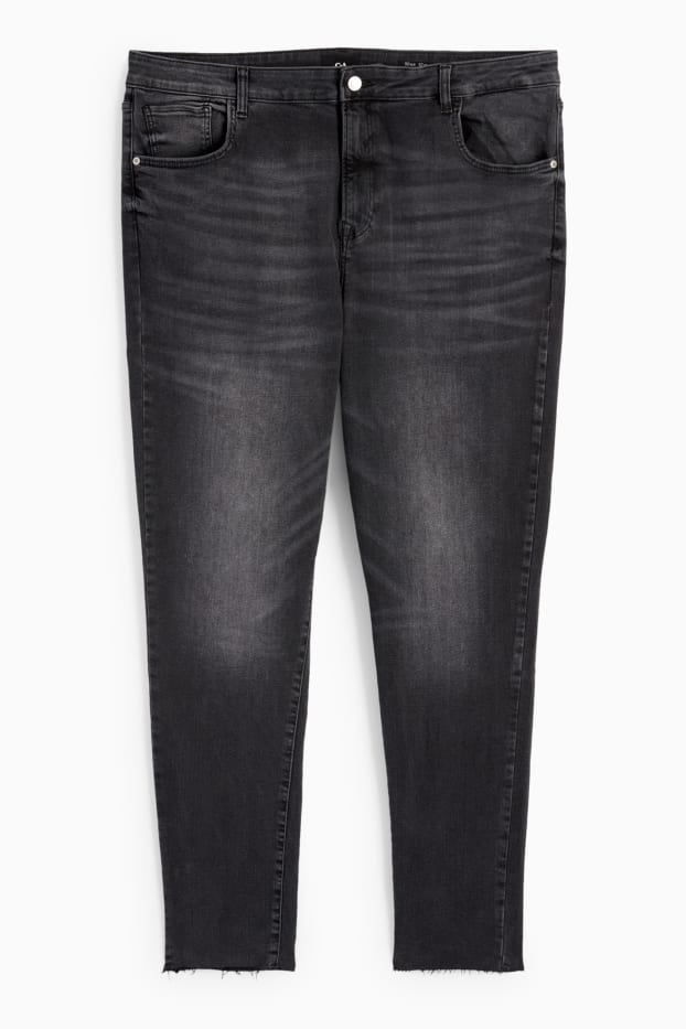 Dona - Skinny jeans - high waist - LYCRA® - texà gris fosc