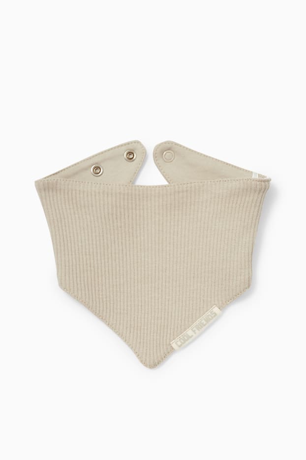 Baby: jongens - Draak - babyoutfit - 3-delig - beige