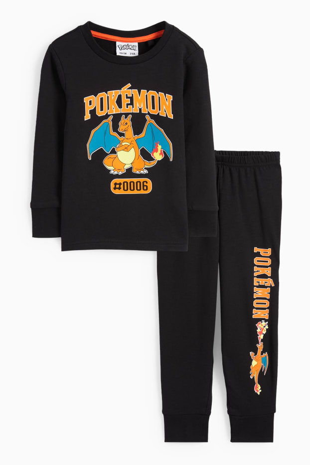 Enfants garçons - Halloween - Pokémon - pyjama - 2 pièces - noir