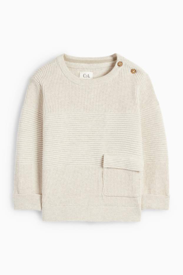 Baby Boys - Baby jumper - light beige