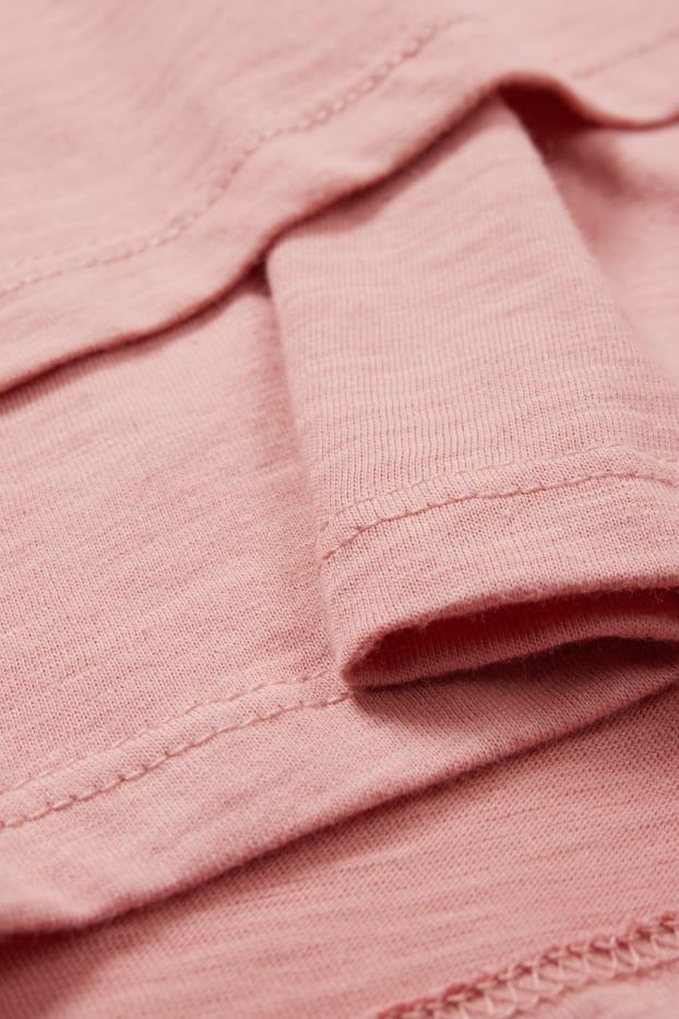 Femmes - Haut d'allaitement à manches longues - rose foncé