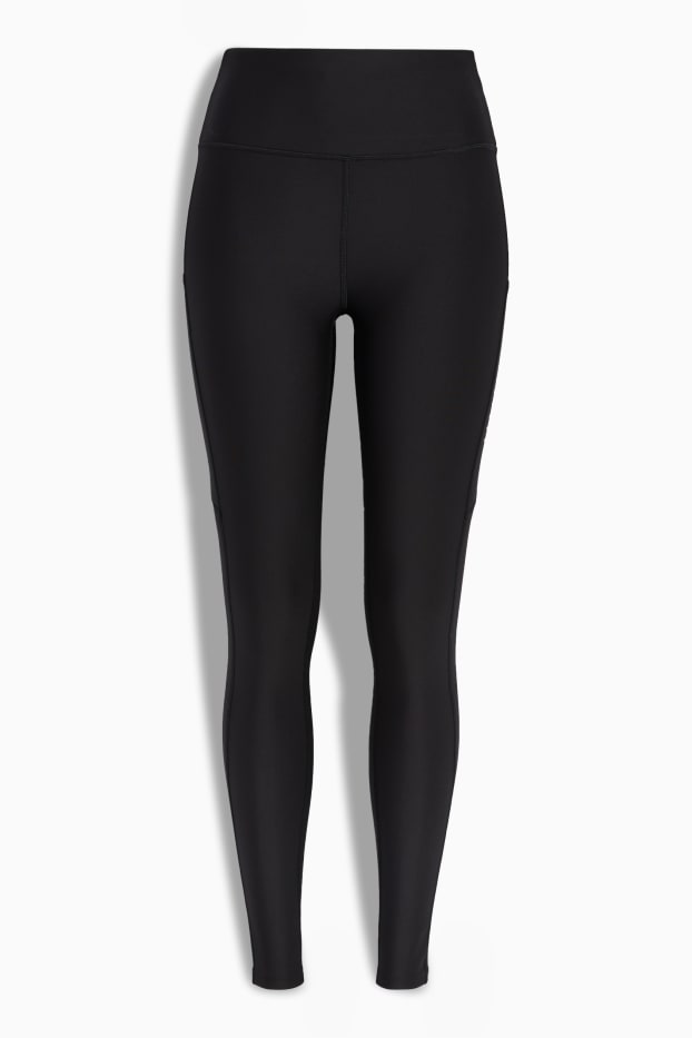 Women - Active leggings - 4-Way Stretch - UV protection - black