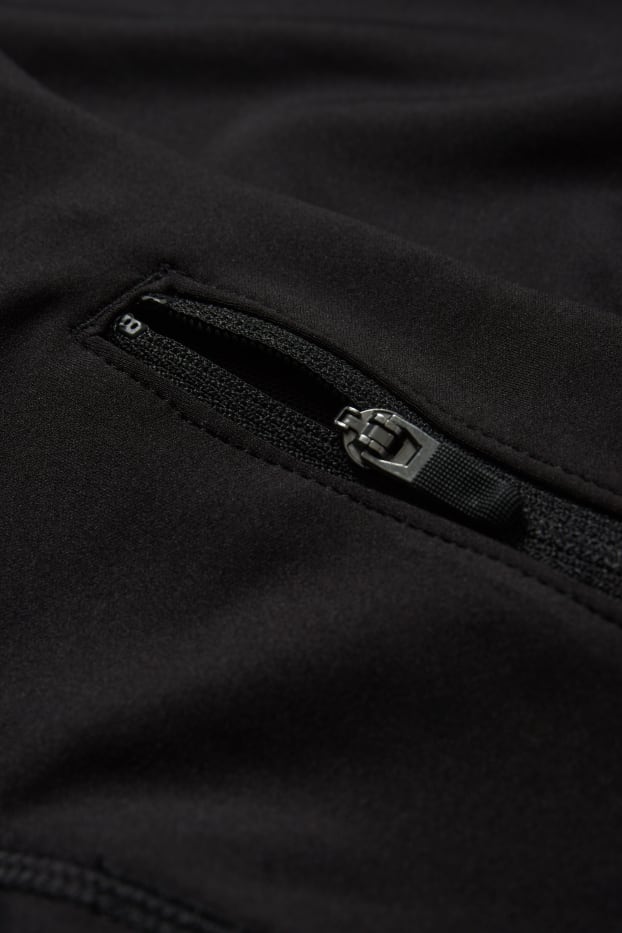 Women - Active leggings - 4-Way Stretch - UV protection - black