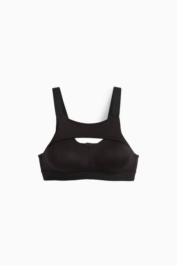 Women - Sports bra - 4 Way Stretch - black