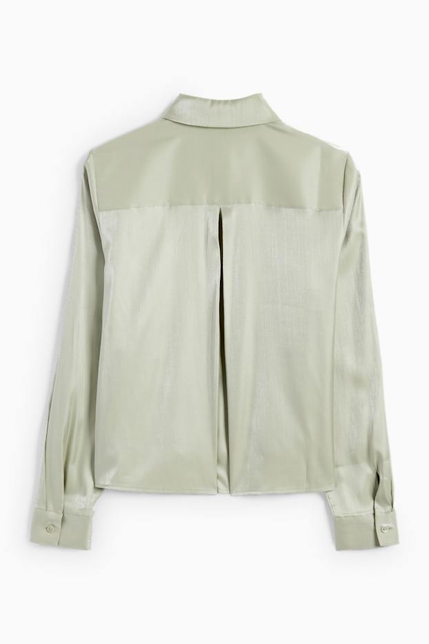Dames - Blouse - mintgroen