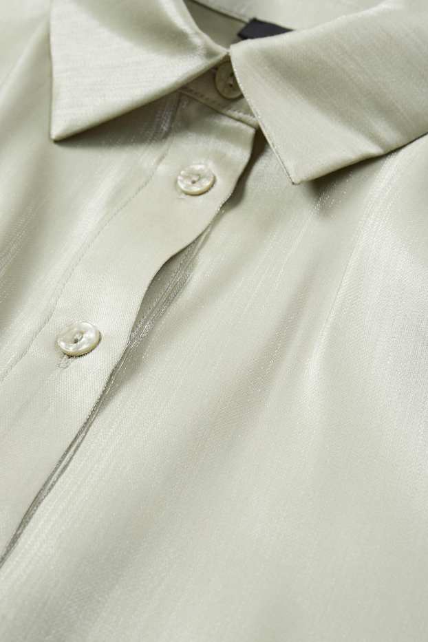Dames - Blouse - mintgroen
