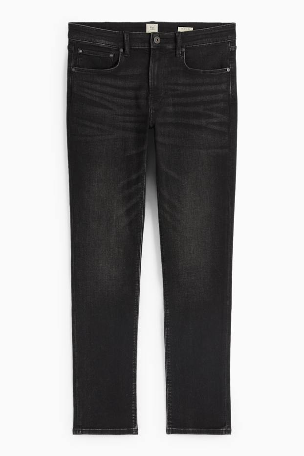 Bărbați - Slim jeans - Flex jog denim - negru