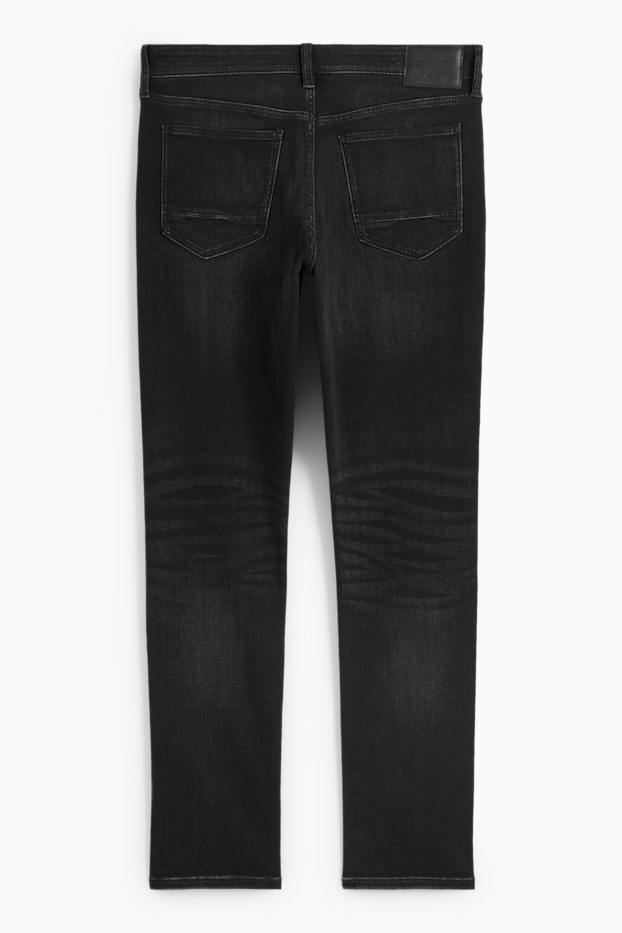 Bărbați - Slim jeans - Flex jog denim - negru