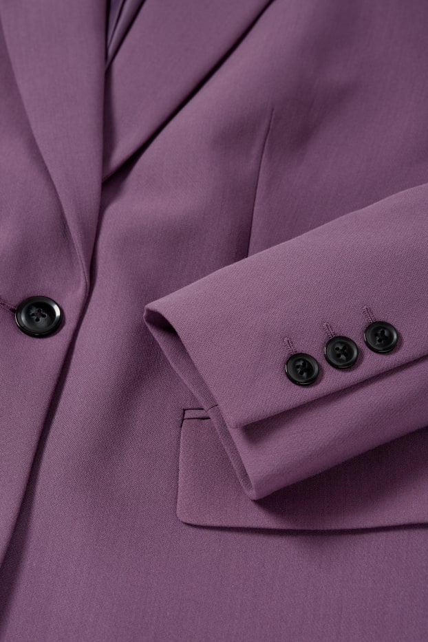 Femei - Blazer office - relaxed fit - violet