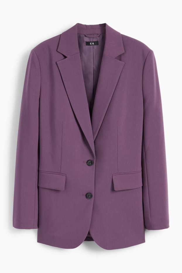 Femei - Blazer office - relaxed fit - violet