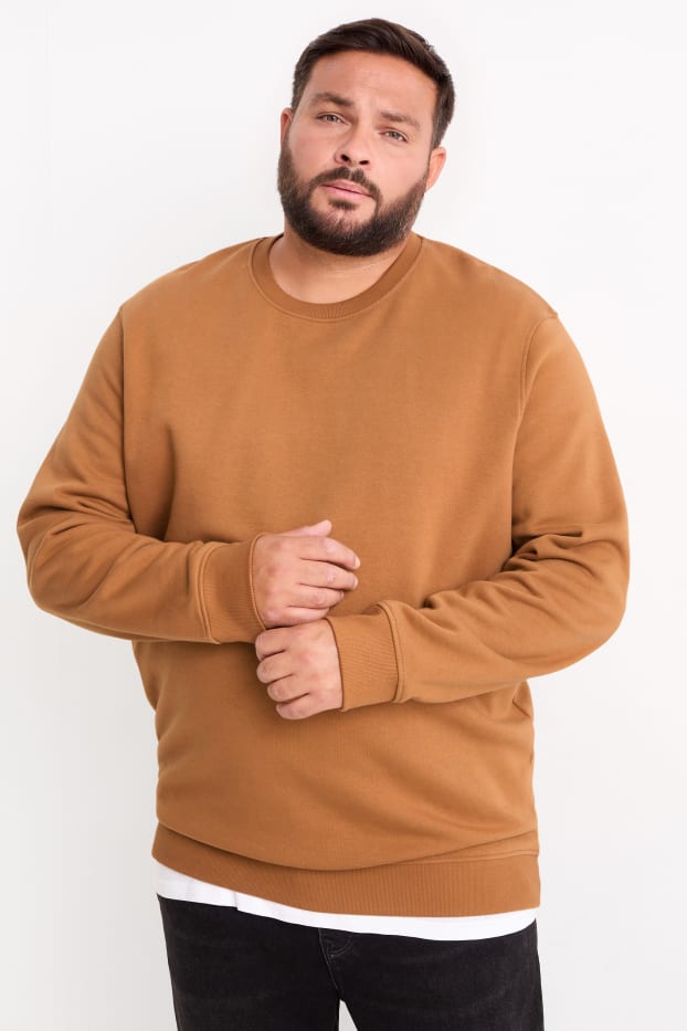 Hommes - Sweat - havane