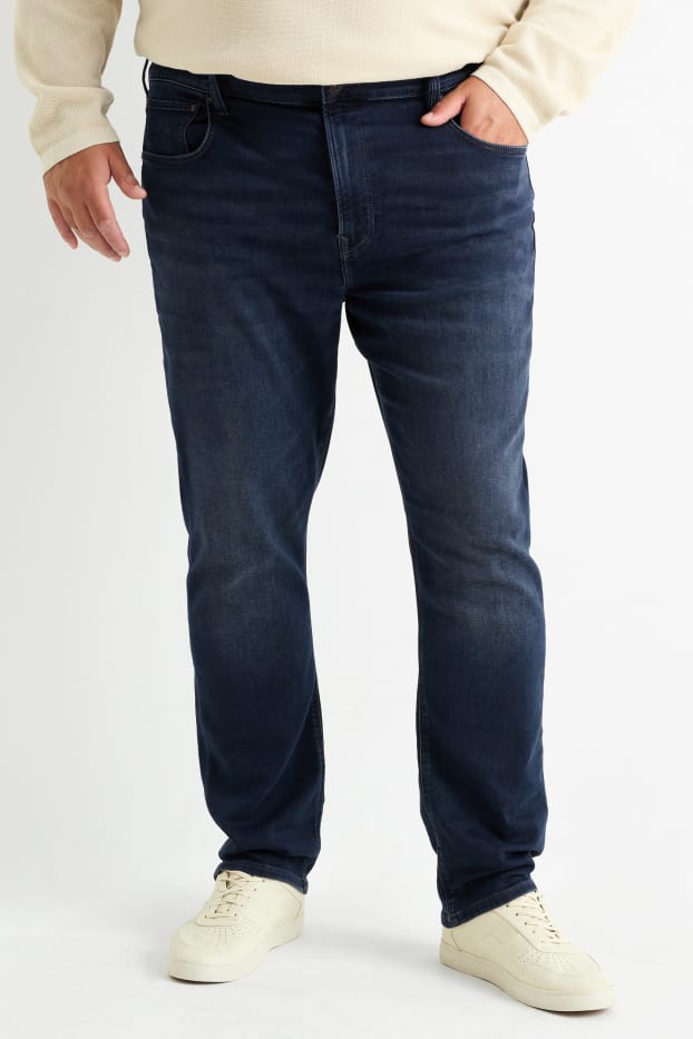 Hommes - Slim jean - Flex jog denim - LYCRA® - jean bleu foncé