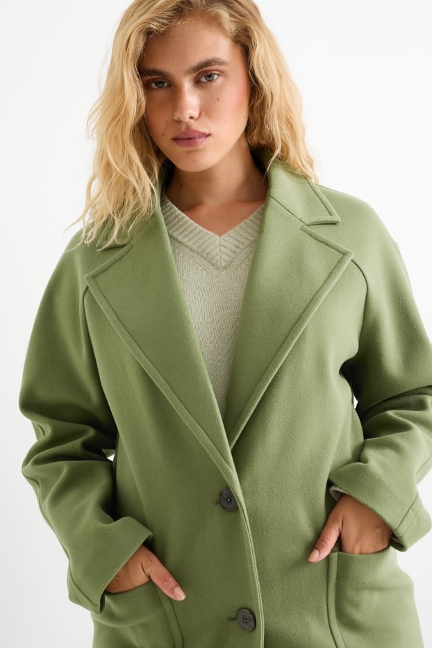 Dames - Mantel - groen