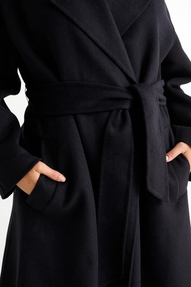 Women - Coat - dark blue