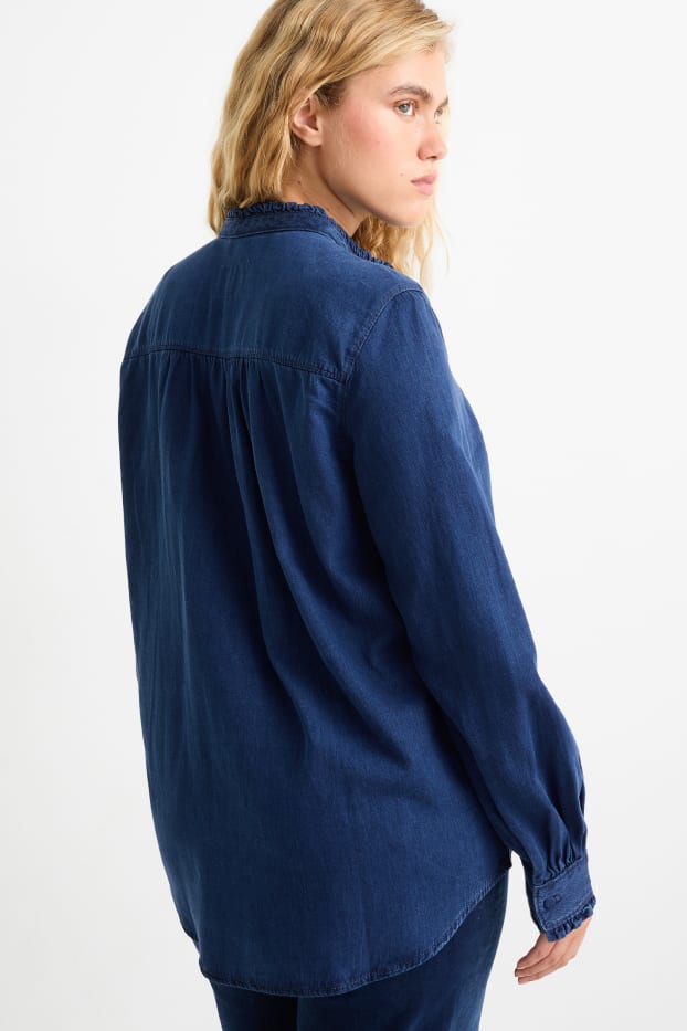 Donna - Blusa di jeans - blu